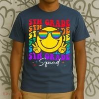 Team Fifth 5th Grade Squad Teacher Boy Girls Back To School T-Shirt thumb 3