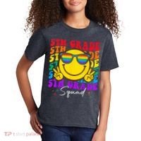 Team Fifth 5th Grade Squad Teacher Boy Girls Back To School Kids T-Shirt thumb 2