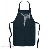 Taekwondo Fighter 5 Tenets Of TKD Martial Arts Apron thumb 0