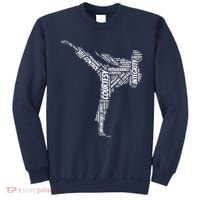 Taekwondo Fighter 5 Tenets Of TKD Martial Arts Sweatshirt thumb 0