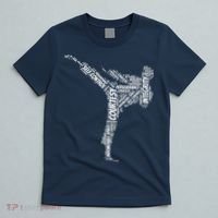 Taekwondo Fighter 5 Tenets Of TKD Martial Arts T-Shirt thumb 5