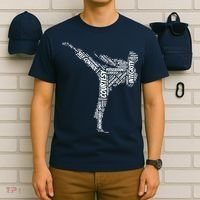 Taekwondo Fighter 5 Tenets Of TKD Martial Arts T-Shirt thumb 6