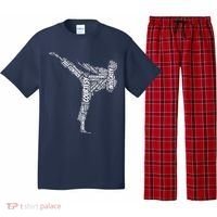 Taekwondo Fighter 5 Tenets Of TKD Martial Arts Pajama Set thumb 0
