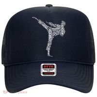 Taekwondo Fighter 5 Tenets Of TKD Martial Arts Hat thumb 0