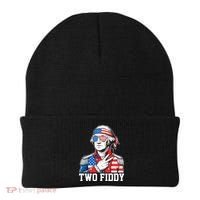 Two Fiddy American Revolution George Washington 250 Years Beanie thumb 0