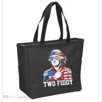 Two Fiddy American Revolution George Washington 250 Years Tote Bag thumb 2