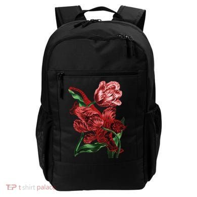 Tiger Flower Art Backpack