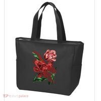 Tiger Flower Art Tote Bag thumb 3