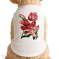 Tiger Flower Art Doggie Tank thumb 0