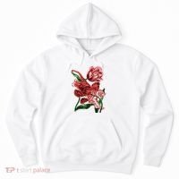 Tiger Flower Art Hoodie thumb 0
