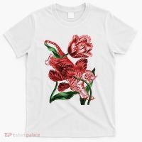 Tiger Flower Art T-Shirt thumb 0