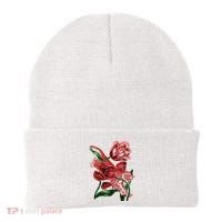 Tiger Flower Art Beanie thumb 0