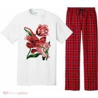 Tiger Flower Art Pajama Set thumb 0