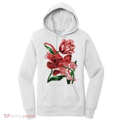 Tiger Flower Art Women's Hoodie
