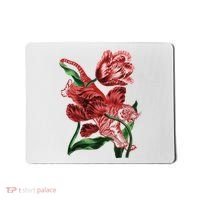 Tiger Flower Art Mousepad thumb 0