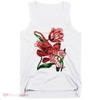 Tiger Flower Art Tank Top thumb 0