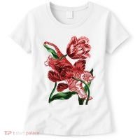 Tiger Flower Art Women's T-Shirt thumb 0