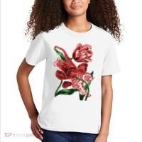 Tiger Flower Art Kids T-Shirt thumb 2