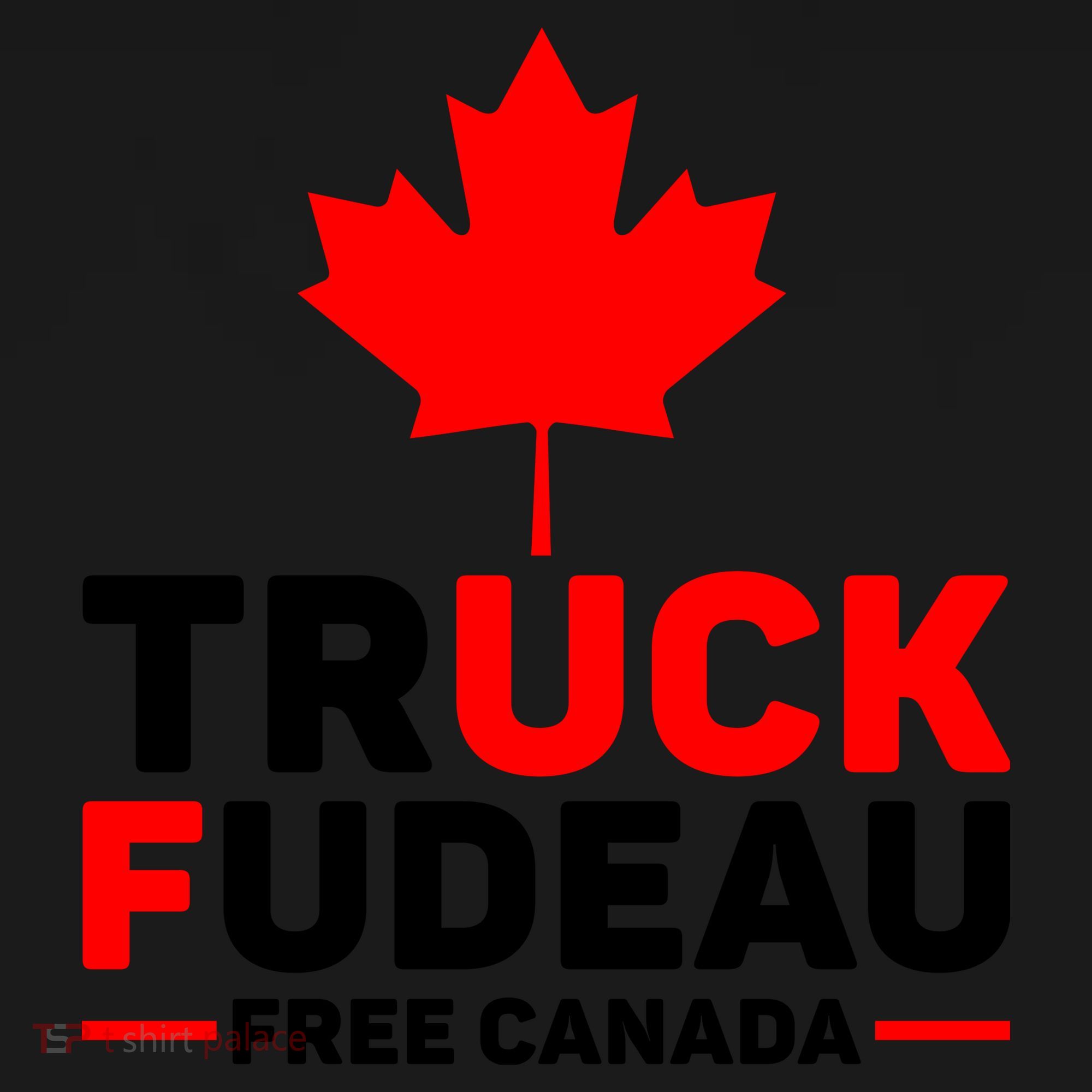 Truck Fudeau Anti Trudeau Free Canada Trucker Heroes Women's Hoodie
