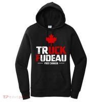 Truck Fudeau Anti Trudeau Free Canada Trucker Heroes Women's Hoodie thumb 0