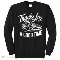 Thanks For A Good Time Praying Mantis Sweatshirt thumb 0