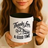 Thanks For A Good Time Praying Mantis Coffee Mug thumb 3