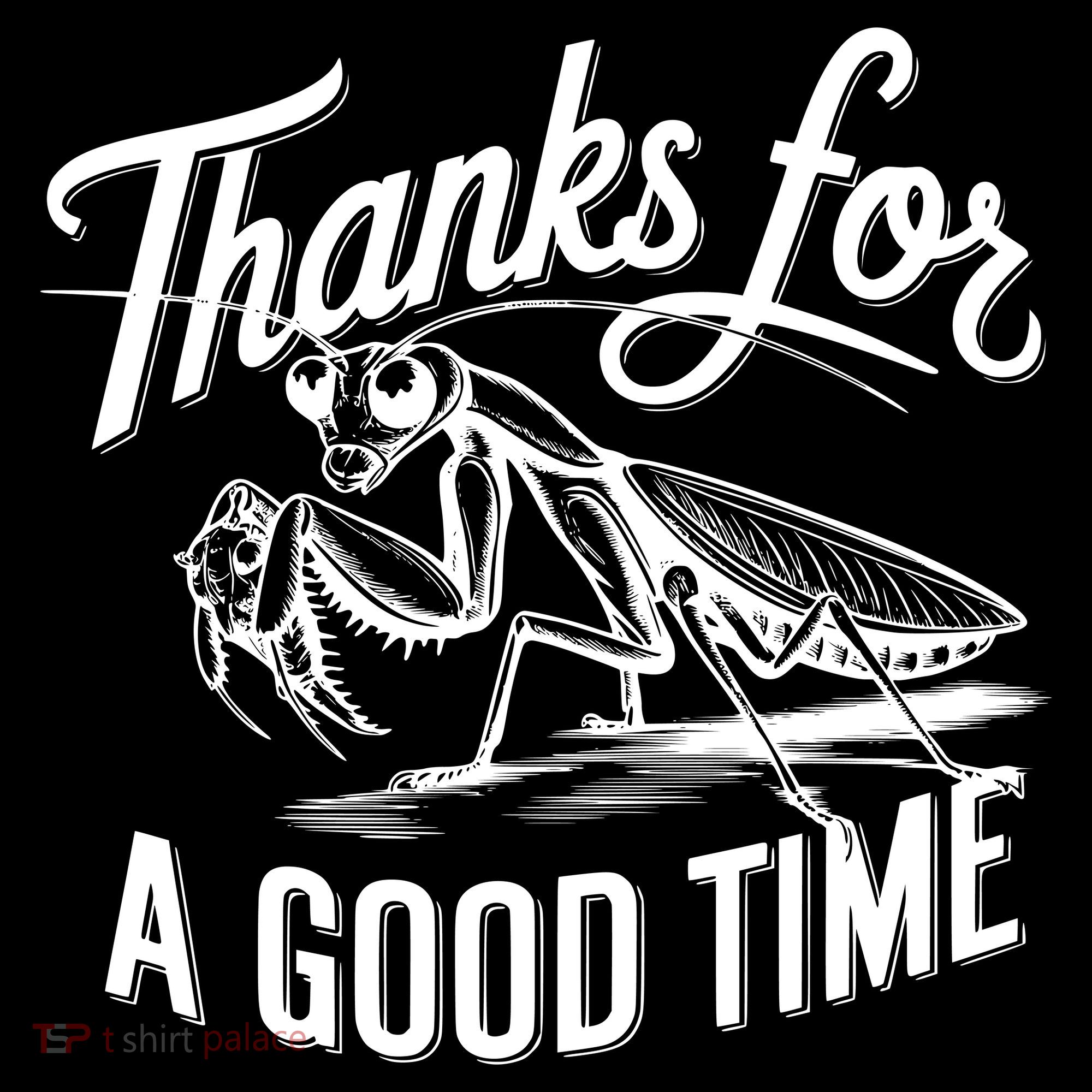 Thanks For A Good Time Praying Mantis Toddler Hoodie