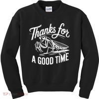 Thanks For A Good Time Praying Mantis Kids Sweatshirt thumb 0