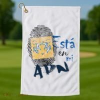 Tigres Futbol Adn Mexico Nuevo Leon Golf Towel thumb 1