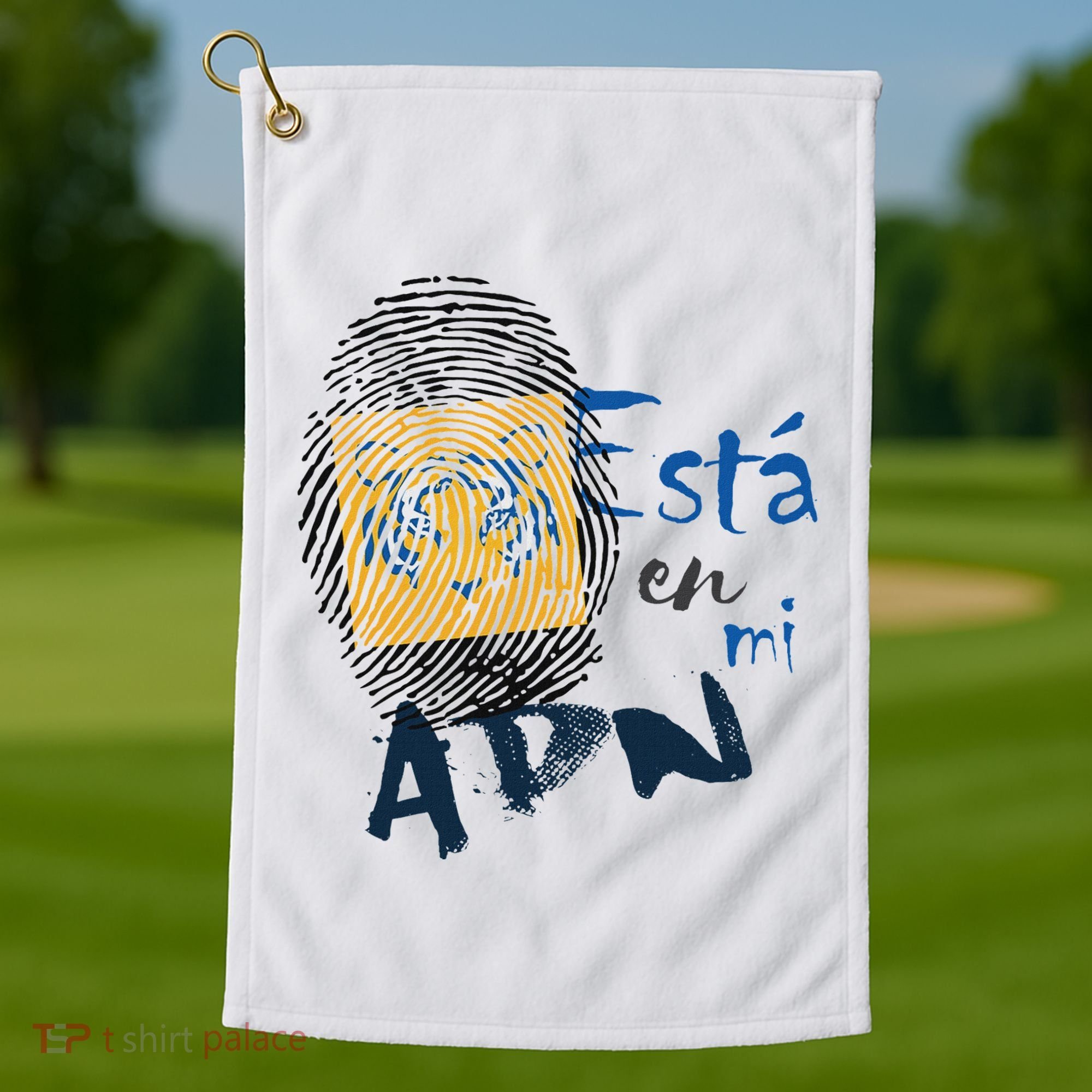 Tigres Futbol Adn Mexico Nuevo Leon Golf Towel