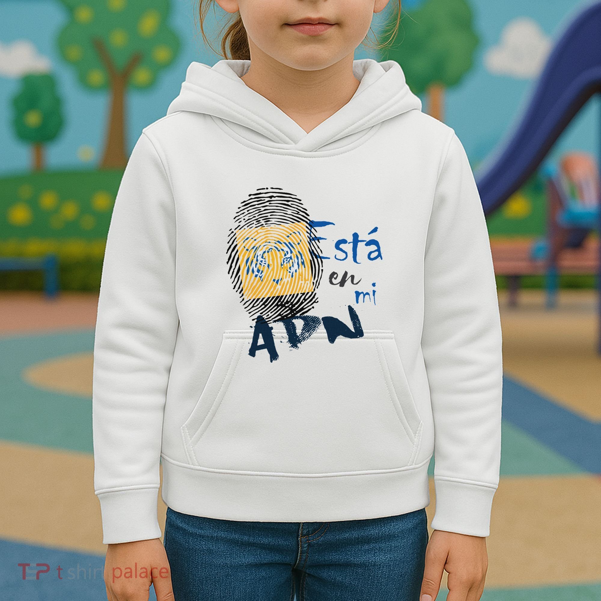 Tigres Futbol Adn Mexico Nuevo Leon Kids Hoodie