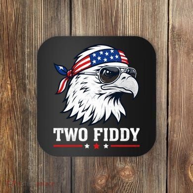 Two Fiddy American Eagle 250th Anniversary 250 Years Coaster