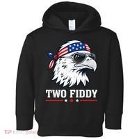 Two Fiddy American Eagle 250th Anniversary 250 Years Toddler Hoodie thumb 0