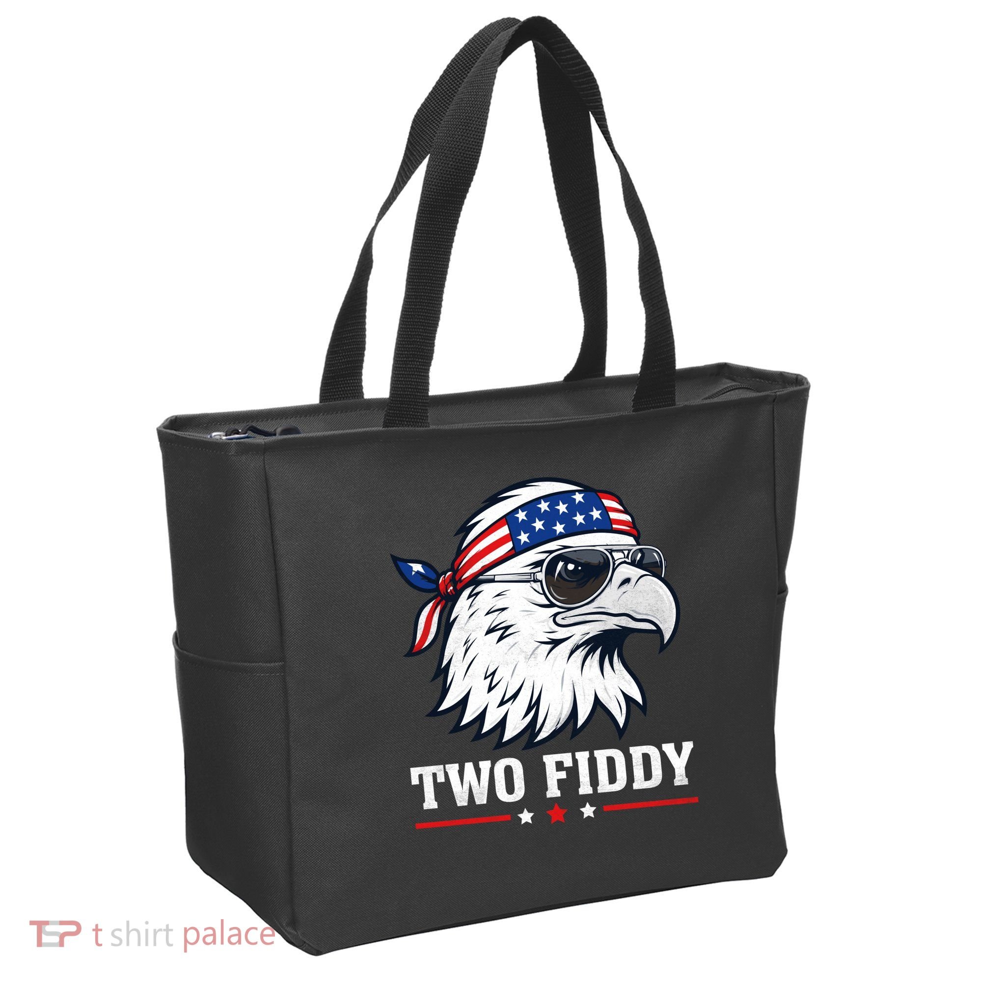 Two Fiddy American Eagle 250th Anniversary 250 Years Tote Bag