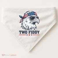 Two Fiddy American Eagle 250th Anniversary 250 Years USA-Made Doggie Bandana thumb 0