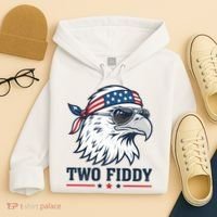 Two Fiddy American Eagle 250th Anniversary 250 Years Hoodie thumb 4