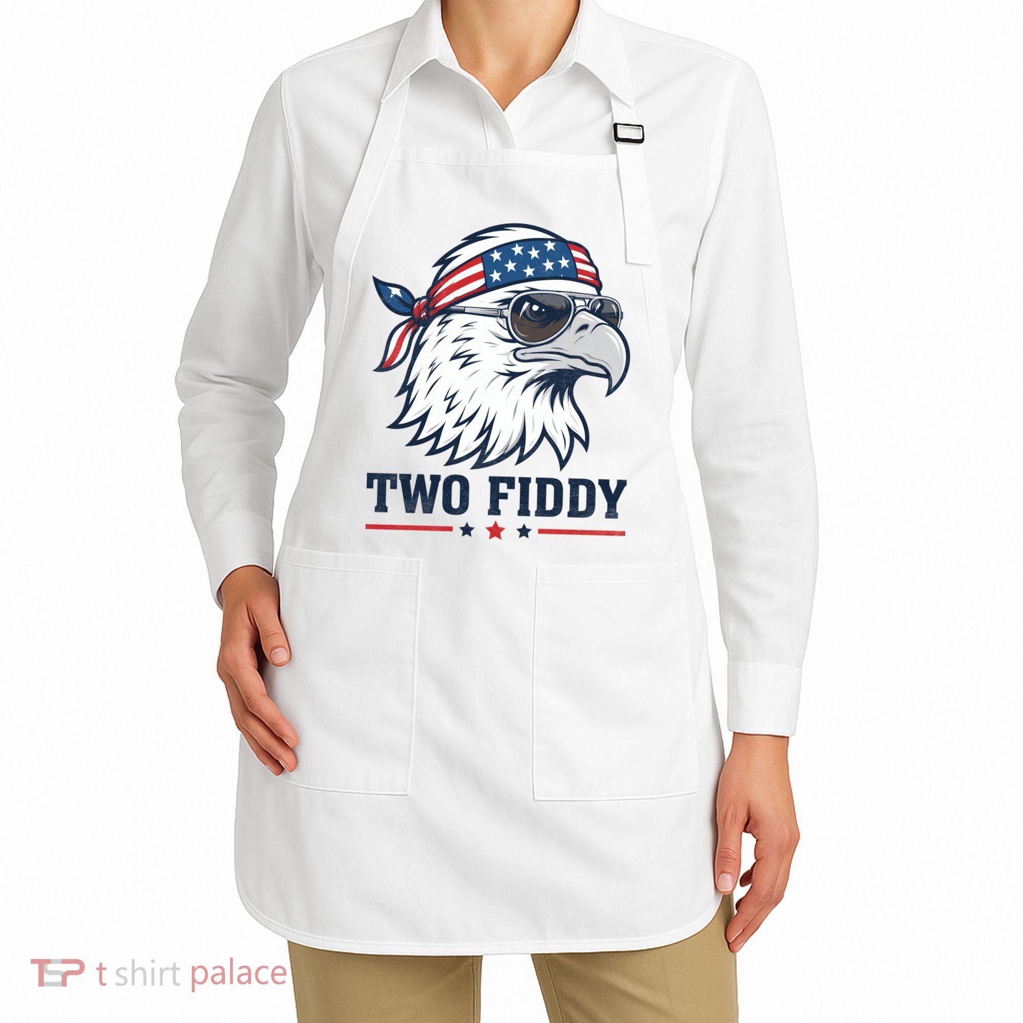 Two Fiddy American Eagle 250th Anniversary 250 Years Apron