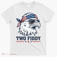 Two Fiddy American Eagle 250th Anniversary 250 Years T-Shirt thumb 0