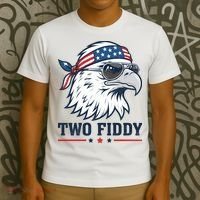 Two Fiddy American Eagle 250th Anniversary 250 Years T-Shirt thumb 3