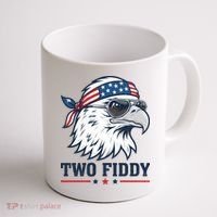 Two Fiddy American Eagle 250th Anniversary 250 Years Coffee Mug thumb 1
