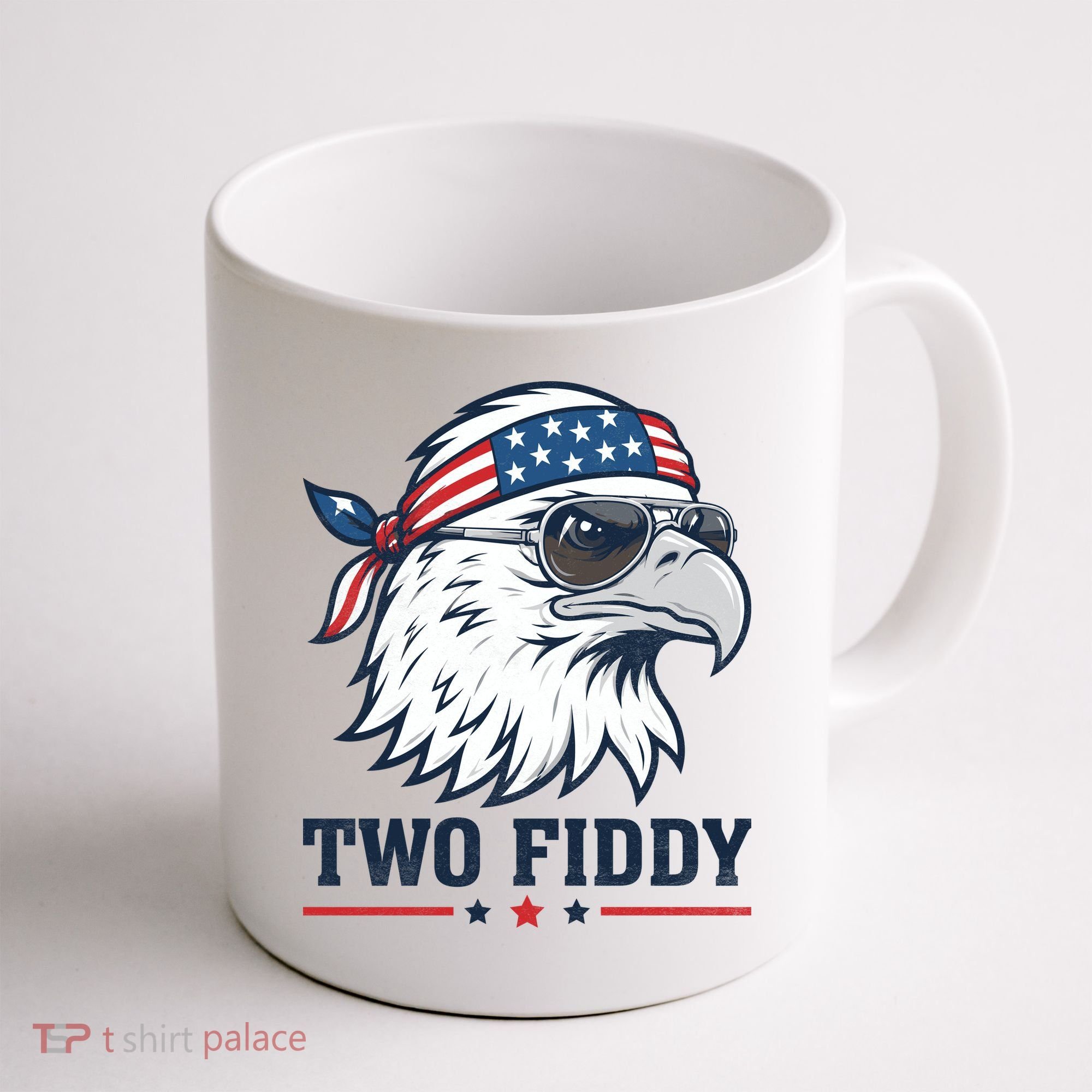 Two Fiddy American Eagle 250th Anniversary 250 Years Coffee Mug