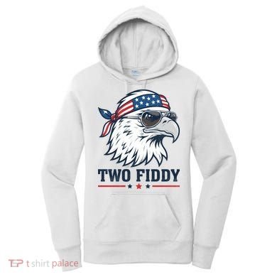 Two Fiddy American Eagle 250th Anniversary 250 Years Women's Hoodie