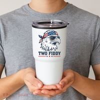 Two Fiddy American Eagle 250th Anniversary 250 Years Tumbler thumb 2