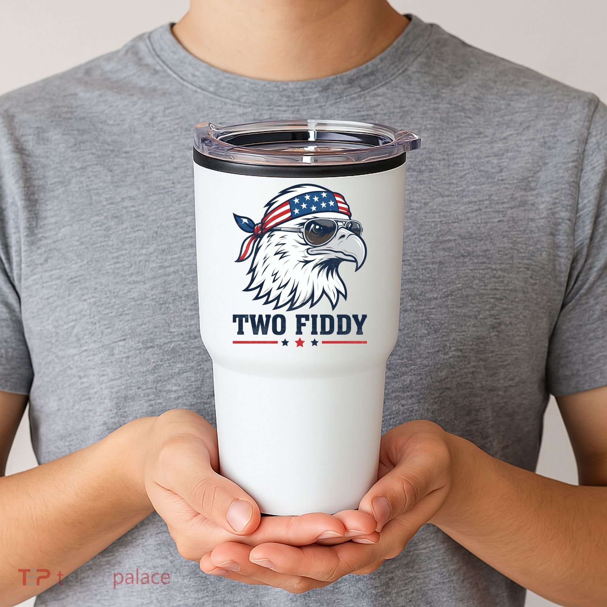 Two Fiddy American Eagle 250th Anniversary 250 Years Tumbler