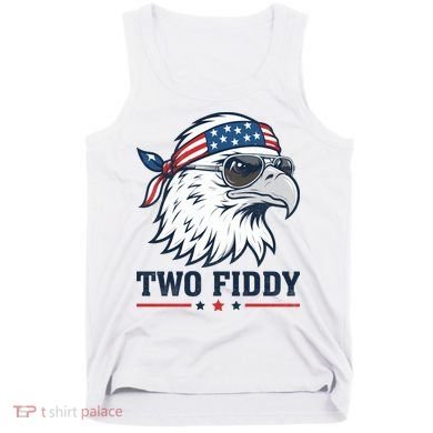 Two Fiddy American Eagle 250th Anniversary 250 Years Tank Top