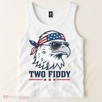 Two Fiddy American Eagle 250th Anniversary 250 Years Tank Top thumb 2
