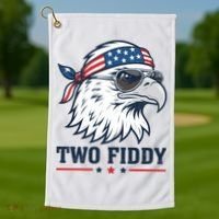 Two Fiddy American Eagle 250th Anniversary 250 Years Golf Towel thumb 1