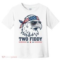 Two Fiddy American Eagle 250th Anniversary 250 Years Toddler T-Shirt thumb 0