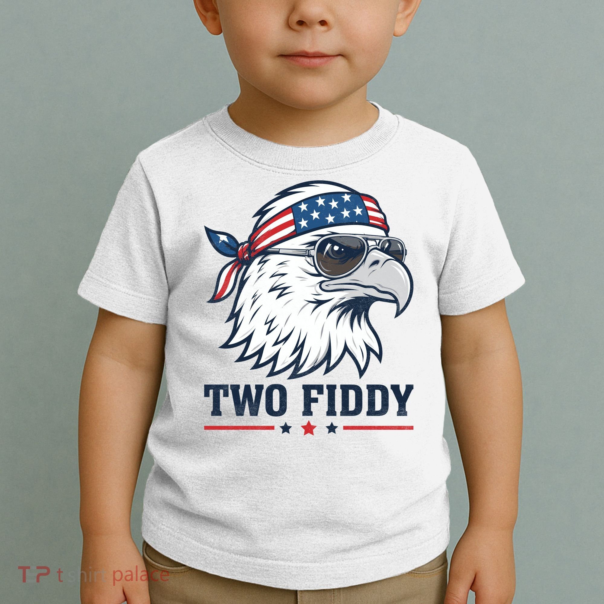 Two Fiddy American Eagle 250th Anniversary 250 Years Toddler T-Shirt