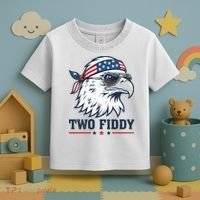 Two Fiddy American Eagle 250th Anniversary 250 Years Toddler T-Shirt thumb 3